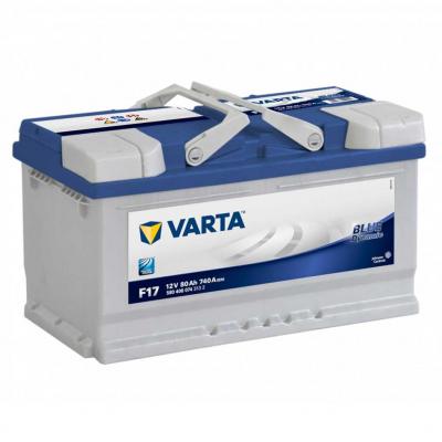 Varta Blue Dynamic F17 5804060743132 akkumulátor, 12V 80Ah 740A J+ EU, alacsony